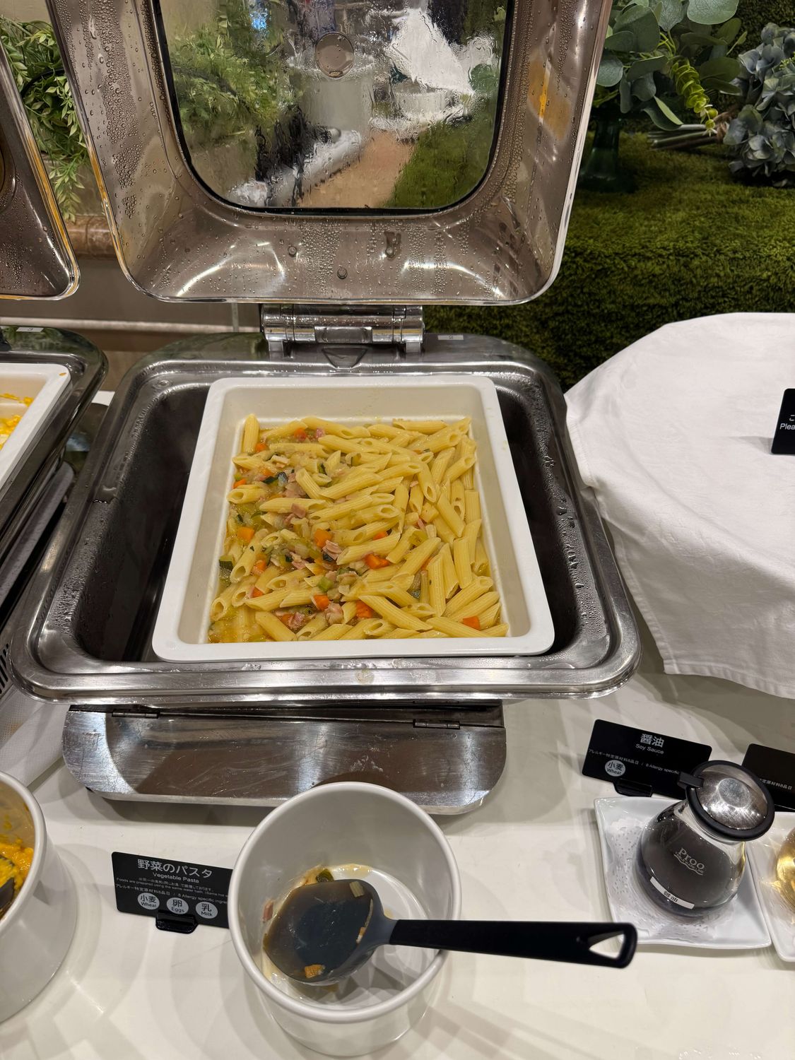 野菜のパスタ
